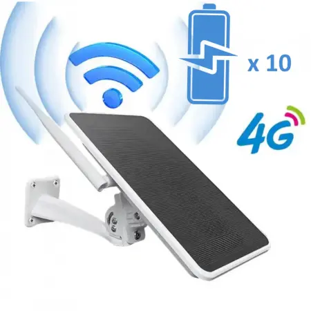 Prémium 4G napelemes router 10W-os panellel és 13 000 mAh akkumulátorral – stabil internet, teljes önálló működés, WiFi lefedettség akár 60 m-ig bármely helyszínen [3]