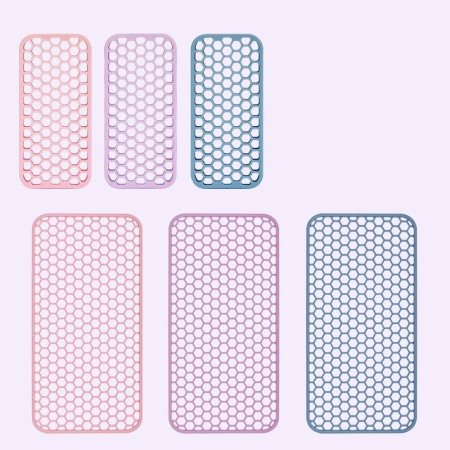 Szilikon hőálló védő hajvasalóhoz, rugalmas téglalap design, környezetbarát, modern stílus [4]