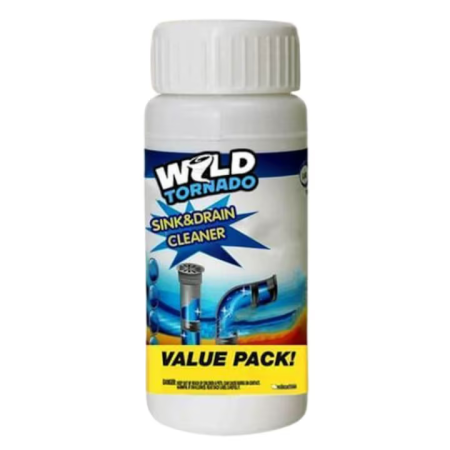 Otthon és Konyha - 100 g Lefolyótisztító Por, Korróziógátló Formula, Szeptikus Tartályhoz Biztonságos, Azonnali Hatás Mosogatókhoz és Csövekhez