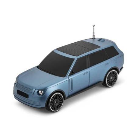 Range Rover Stílusú Hordozható Hangszóró, 10W, Bluetooth 5.3, Napelemes Töltés, FM Rádió, USB, MP3, TF, LED, TWS, 1200mAh – Zöld, Fekete, Bézs, Kék [1]