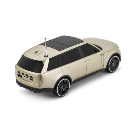 Range Rover Stílusú Hordozható Hangszóró, 10W, Bluetooth 5.3, Napelemes Töltés, FM Rádió, USB, MP3, TF, LED, TWS, 1200mAh – Zöld, Fekete, Bézs, Kék [3]