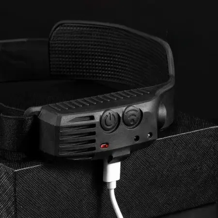 T283 LED fejlámpa 8 világítási móddal, COB + XPE, mozgásérzékelő, USB újratölthető, állítható pánt, IPX4 – ideális kempinghez, horgászathoz, túrázáshoz, vadászathoz és kültéri tevékenységekhez [8]