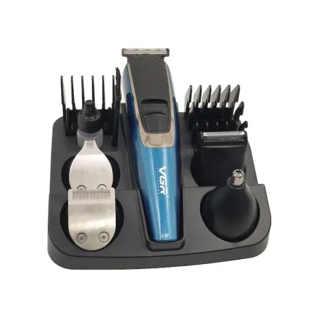 Személyes ápolási készülékek és kiegészítők - V172 Professzionális Multifunkcionális Hajvágó, Vezeték Nélkül, Kék/Fekete