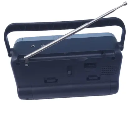 YUEGAN YG-250AC Rádió – Hordozható, 220V-ról vagy elemmel működik, Kábel mellékelve [1]