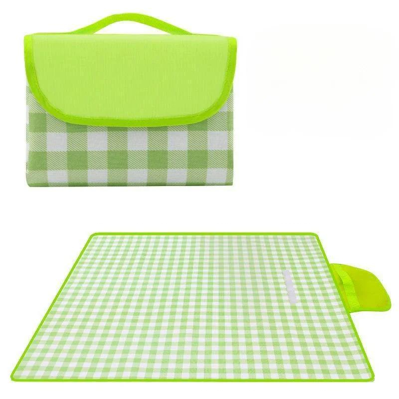 Covoraș picnic pliabil 100×150 cm, material pânză rezistent la umiditate, portabil pentru plajă și camping, design compact [2]