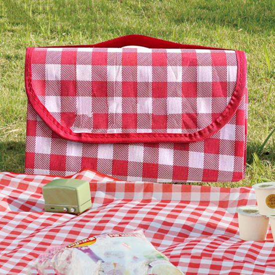 Covoraș picnic pliabil 100×150 cm, material pânză rezistent la umiditate, portabil pentru plajă și camping, design compact [8]