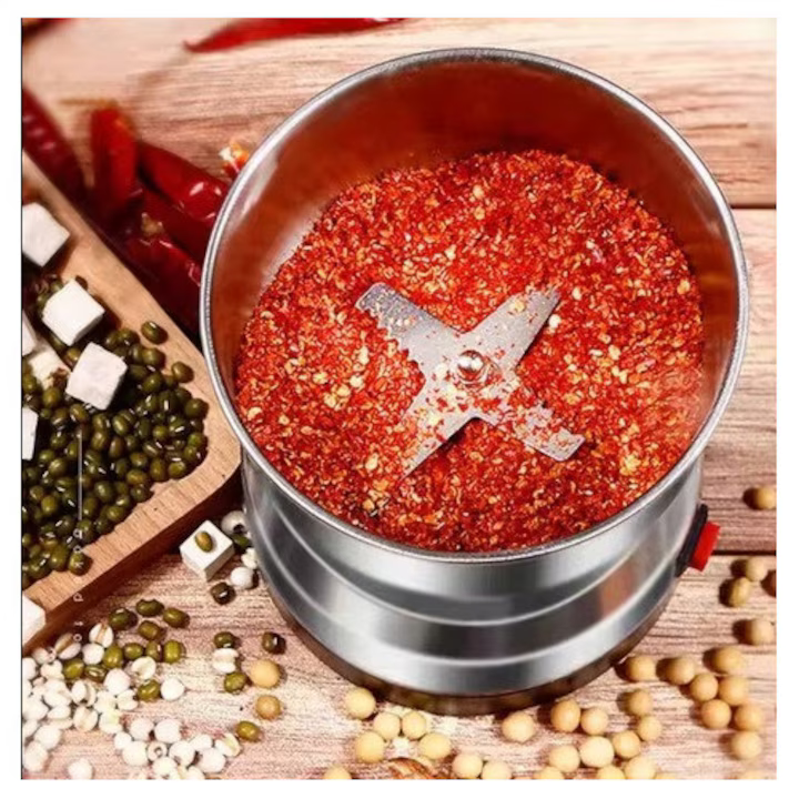 Râșniță electrică cafea 150W, capacitate 50-100 g, lame din oțel inoxidabil, alimentare 220V, pentru cafea și condimente, dimensiuni 17×10 cm [3]