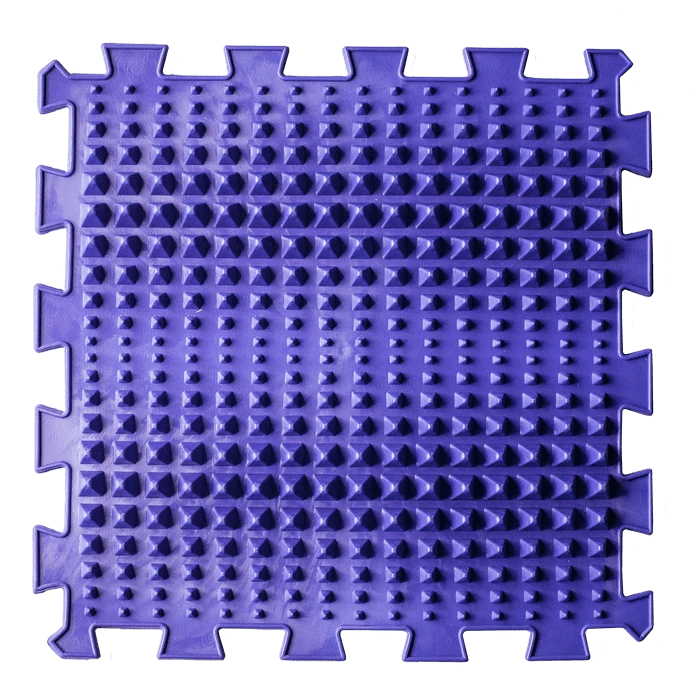 Covoras terapeutic, senzorial, pentru copii, tip puzzle, 6 piese, model Fundul marii [4]