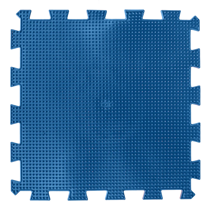 Covoras terapeutic, senzorial, pentru copii, tip puzzle, 9 piese, Mix [7]