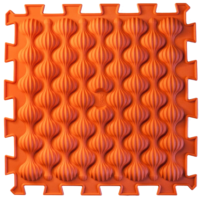 Covoras terapeutic, senzorial, pentru copii, tip puzzle, 9 piese, model Dinozauri [6]