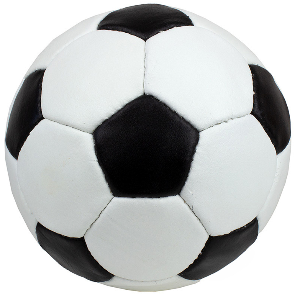 Minge de fotbal din piele naturala, marimea 5, Alpha [3]