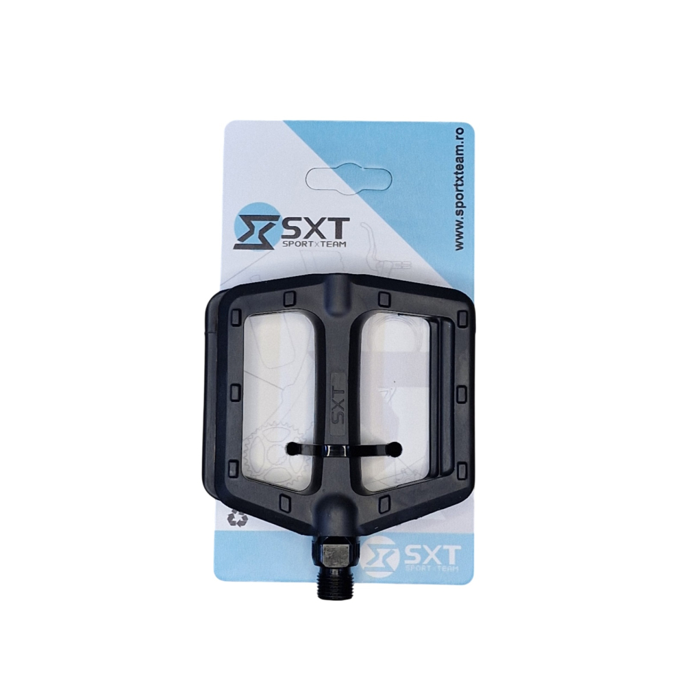 Pedale bicicleta, din plastic, SXT 181X, Negru [2]