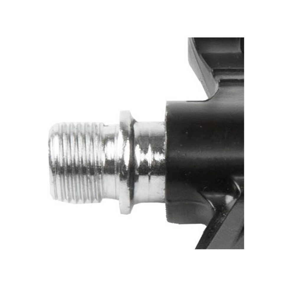 Pedale pentru bicicleta, din aluminiu, FLAT, negru [4]