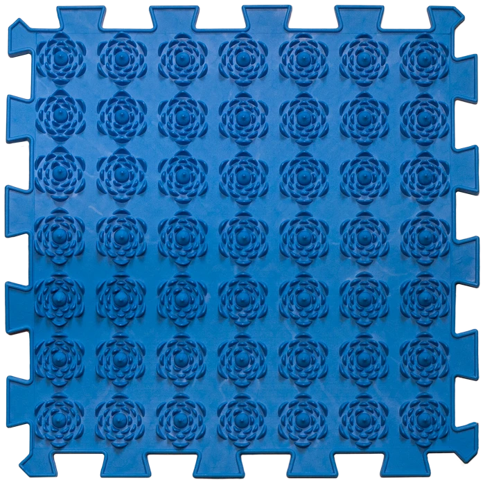 Covoras terapeutic, senzorial, pentru copii, tip puzzle, 9 piese, model Dinozauri [1]