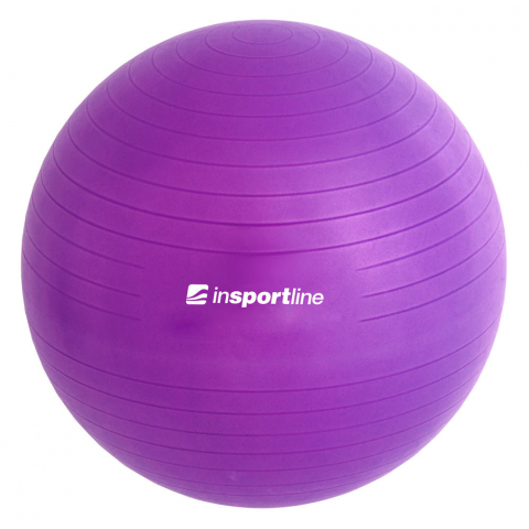 Fitness si antrenament - Minge aerobic, 55cm, mov, pompa inclusa, Top Ball
