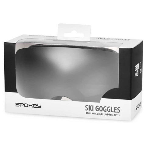 Ochelari ski sau snowboard, lentila antiaburire, negru, Logan [3]