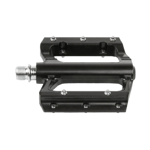 Pedale pentru bicicleta, din aluminiu, FLAT, negru [1]