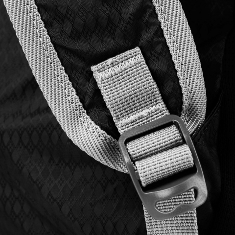 Rucsac usor pentru drumetie sau oras, flexibil, Hidden Peak, 20 litri, negru, Spokey [8]