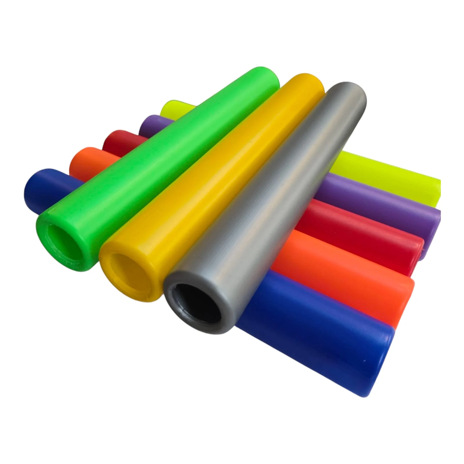 Sporturi individuale - Set 3 bete de stafeta din PVC, 30cm