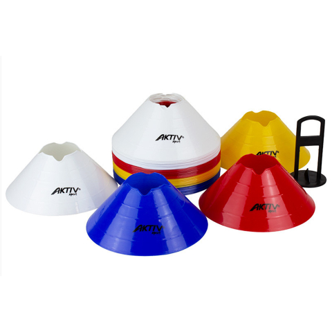 Sporturi de echipa - Set de 40 de copete pentru antrenament fotbal, 4 culori