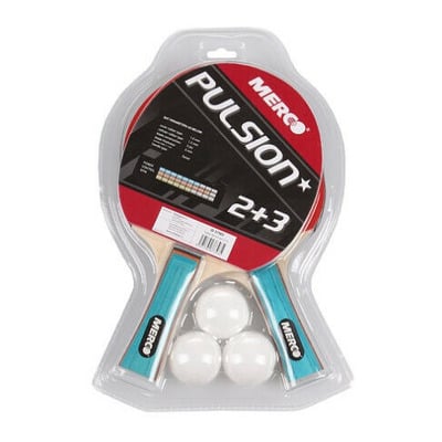 Sporturi individuale - Set tenis de masa, 2 palete si 3 mingi, 1 stea, Pulsion