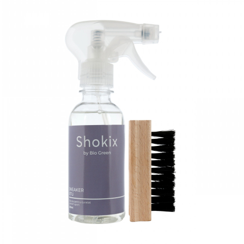 Solutie curatare incaltaminte sport, Sneaker, 200 ml, perie inclusa