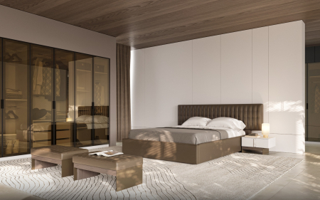 premium bed, elegant bed, luxury bed, upholstered bed, bed 230 x 220, bedroom bed, bed [4]