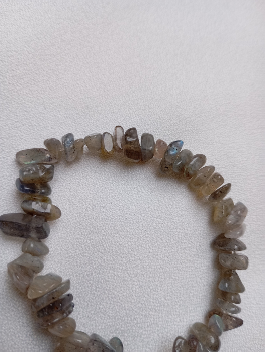 Set bijuterii cu Labradorit reflexii albastrui si tortite placate cu argint 925 [7]