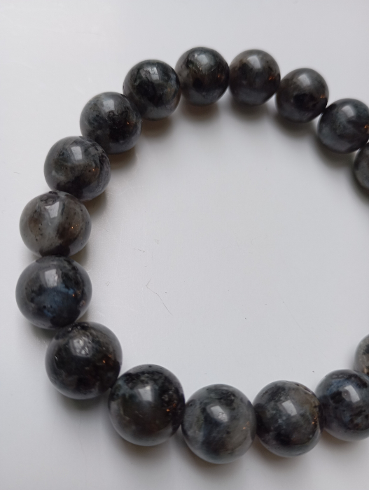 Bratara barbati cu Labradorit negru 8mm [2]