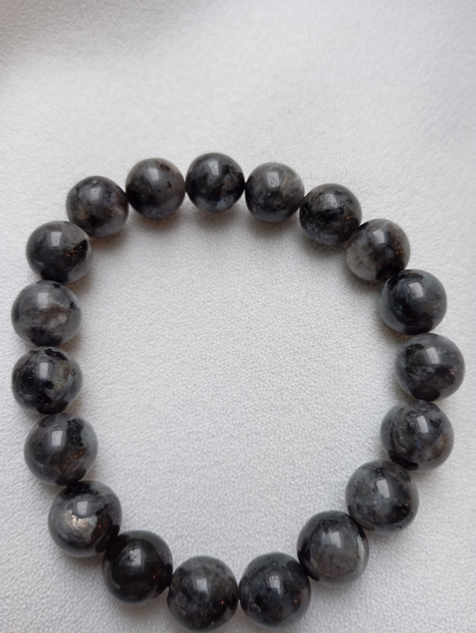 Bratara barbati cu Labradorit negru 8mm [4]