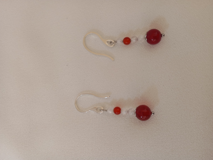 Cercei "Passion!"cu Carneol rosu aprins [3]