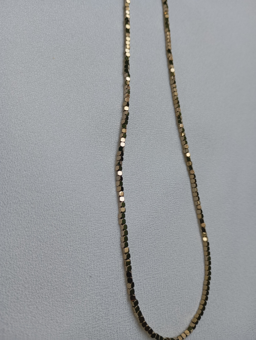 Colier cu Hematit auriu 2mm [3]