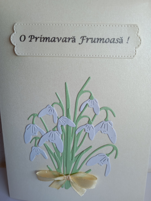 Felicitare Buchet de ghiocei [4]