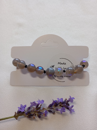 Bijuterii - Bratara Labradorit 10 mm pe elastic