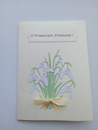 Felicitari - Felicitare Buchet de ghiocei