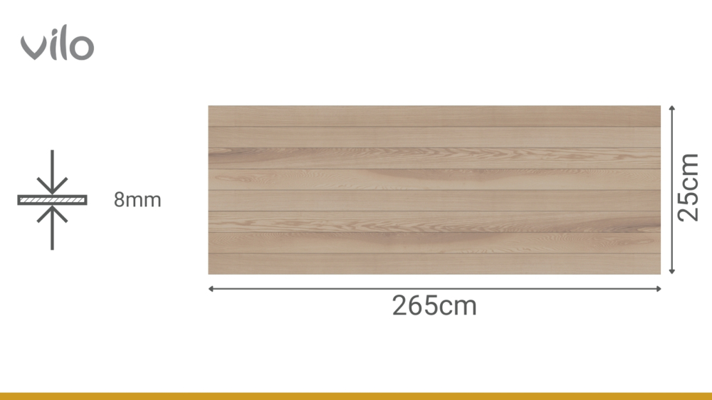 Lambriu PVC Vilo Motivo, Lemn Caramel [6]