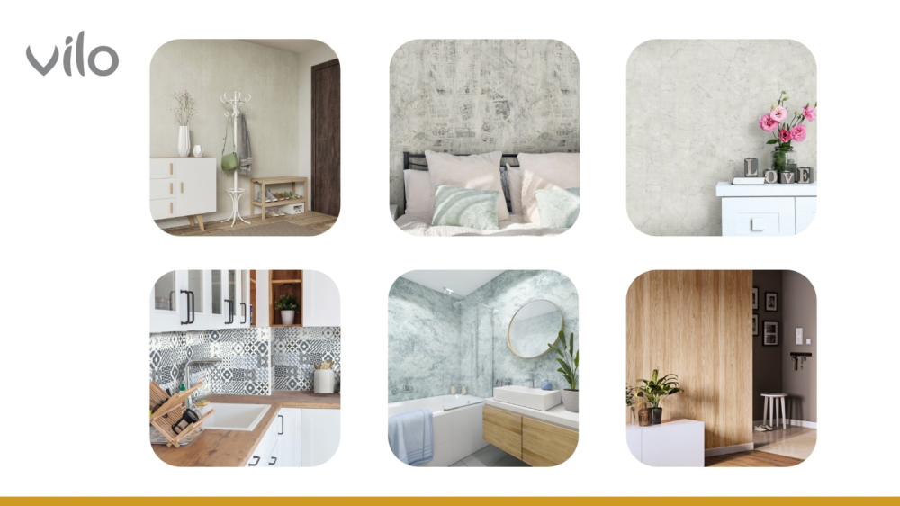 Lambriu PVC Vilo Motivo, Marmură Albă Carrara [4]