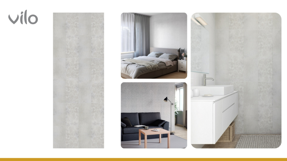 Lambriu PVC Vilo Motivo, Concrete Forest [2]
