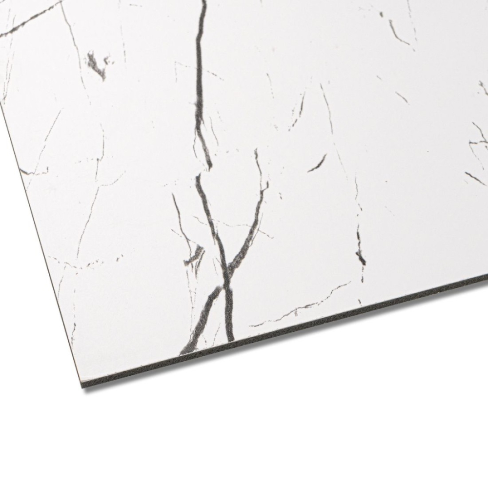 Pachet 3 plăci cristal carbon, D6646, 1220 x 890 x 5 mm, Alb, Mat [4]