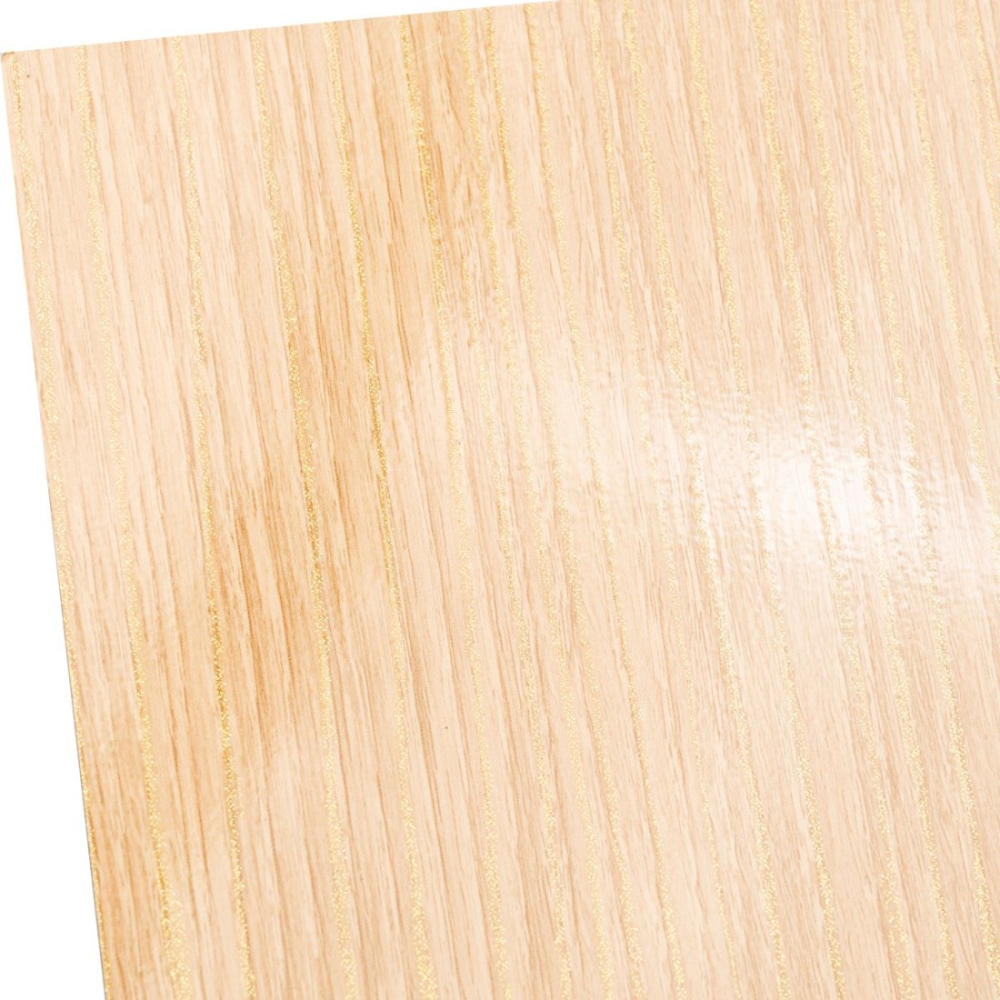 Pachet 3 plăci cristal carbon, D6651, 1220 x 890 x 5 mm, Lemn deschs cu dungi glitter [3]