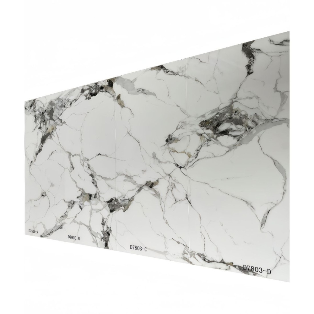 Pachet 4 plăci SPC decorativ pentru perete, D7803, finisaj Lucios, 2800 x 1200 x 8.6 mm [2]