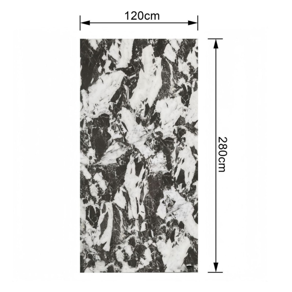 Pachet 4 plăci SPC decorativ pentru perete, D7859, finisaj Lucios, 2800 x 1200 x 8 mm [3]