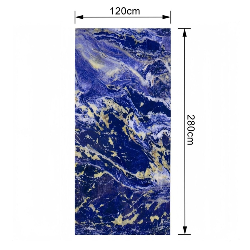 Pachet 4 plăci SPC decorativ pentru perete, D7874, finisaj Lucios, 2800 x 1200 x 8 mm [3]