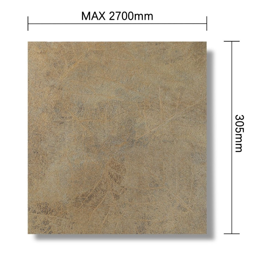 Panou decorativ, lamelar, polimer rigid, D7614, 270x30.5x0.45cm, Maro [3]