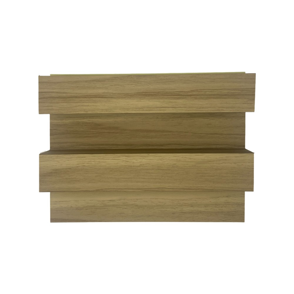 Panou decorativ lamelar WPC, montaj rapid, rezistenta ridicata, D7516, 260x21.4x6cm, stejar natural [3]