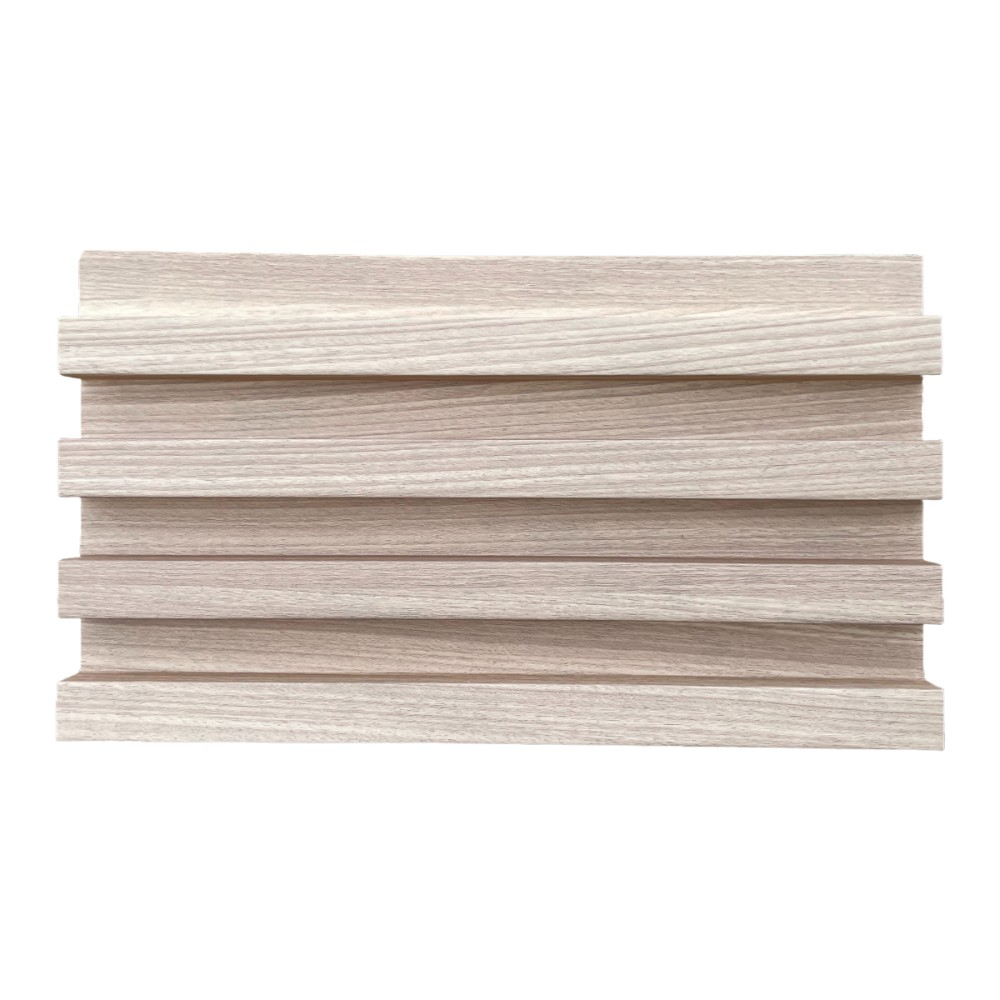 Panou decorativ lamelar WPC, montaj rapid, rezistenta ridicata, D7531, 260x16.8x2.3cm, stejar albicios [3]