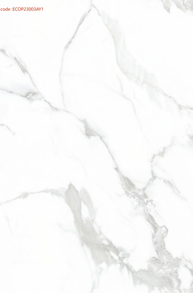 Panou decorativ SPC pentru perete, 2800 x 600 x 3,7 mm, Marmură albă [3]