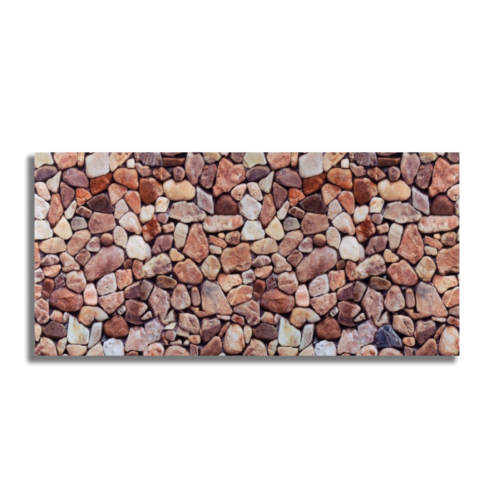 Panou decorativ spumă densă PVC D3503, Maro, 600 mm x 300 mm x 2.5mm, 6 buc./pachet [2]