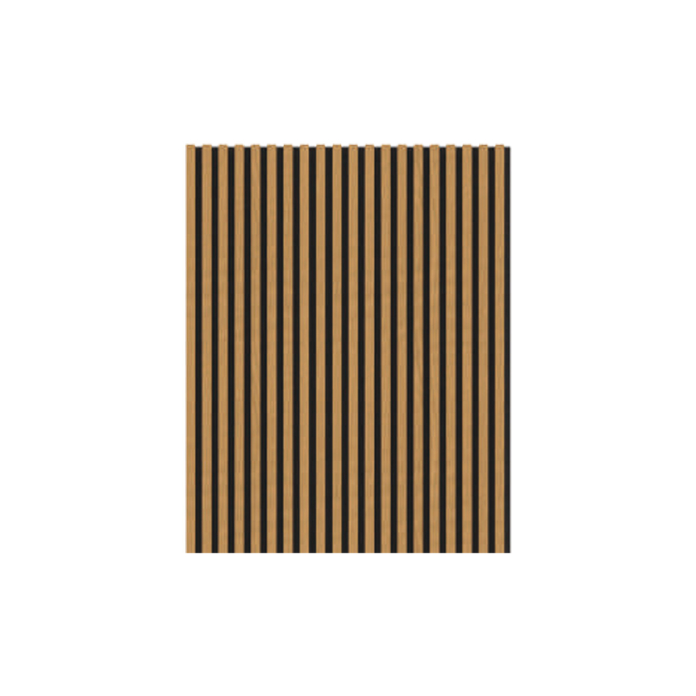 Panou riflaj decorativ MDF decor stejar clasic, 2600×205×21 mm [2]