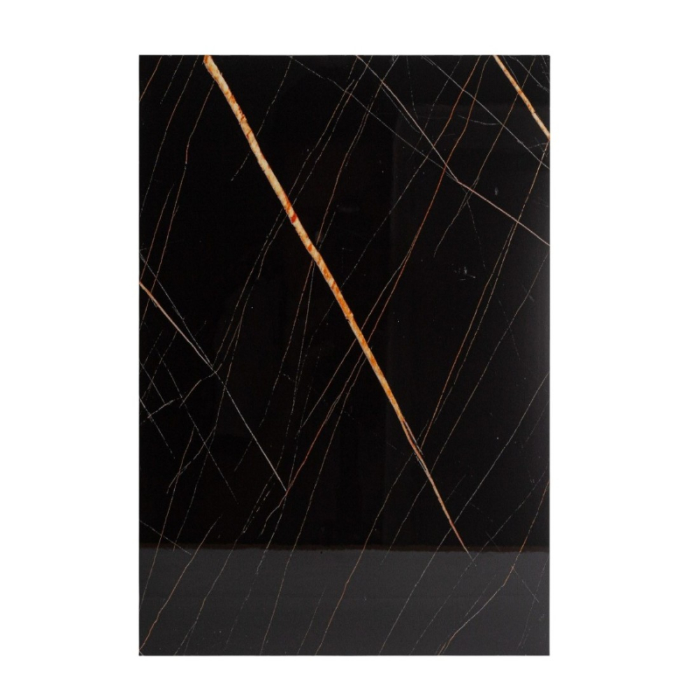 Placă decorativă compozit Highlight UV D6523 - Negru, 1220 mm x 920 mm x 2.8mm, set 3 buc. [2]